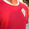 23 24 Gerçek Murcia Futbol Formaları Rubio Rodrigo 2023 2024 Leon Carrillo Gonzalez Kırmızı Ev Futbol Gömlek Erkek Üniformaları