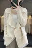 Women's Knits | Clothing Tassel Coat Merino Wool Suit Collar Cardigan 2023 Autumn/ Winter Small Fragrance Top Fashion Korean