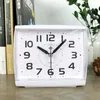 Desk Table Clocks Non Ticking Mechanical With Night Light At Home Table Use Large Display Sweep Silent Snooze Decoration Nightstand Alarm Clock 231017