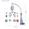 Mobiles # Bébé berceau musique Mobile lit cloche 0-12 mois enfant en bas âge jeu sensoriel éducation enfants hibou son rotation lit hochets pour cadeaux nouveau-né Q231017