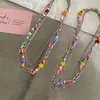 Choker Fashion Metal Punk Colorful Needles Safety Pin Star Beads Collar Necklace For Women Rock Trendy Statement Y2K Jewelry