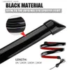 Luci posteriori per auto OKEEN 120 cm Led Spoiler per auto Universale Nero Fibra di carbonio Spoiler posteriore Auto La terza luce di stop Luce di stop 12 V Q231017