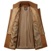 Misturas de lã mistura masculino Jackets de inverno sobretudo casacos de casacos de alta qualidade masculino casual 231017