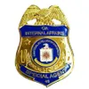 Stati Uniti Distintivo in metallo Agente Speciale Detective Cappotto Risvolto Spilla Spille Insegne Ufficiale Emblema Cosplay Collezione Film Show1241p