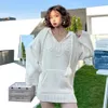 Designer top Womens sweater High-end luxury sweater original label loose-fitting version hooded knitted embroidery S-XL