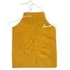 Aprons Professional Welding Apron Leather Cowhide Protect Cloths Carpenter Blacksmith Garden Clothing Working Apron 231013