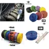 Racing - 2 x10 meter termisk wrap -avgaser Insating Warp Header Pipe Warpadd 4 PCS TIES PQY1810 DROP LEVERING