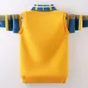 Cardigan Abbigliamento invernale per bambini Abbigliamento per ragazzo Pullover Maglione lavorato a maglia Abbigliamento per bambini Prodotti in cotone Mantieni caldo maglione per ragazzo 231016