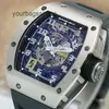 Relógios de designer Tactical Wristwacth Mens Relógio de Pulso Richardmill Rm030 Máquinas de Liga de Titânio 50x42.70mm Homens 01IN