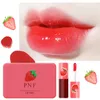 Batom 6pcsbox Líquido Lip Gloss Set Impermeável Copo Antiaderente Geléia Espelho Água Lip Glaze Longa Duração Brilhante Lip Tint Maquiagem Lip Care 231016