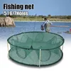 Accessoires de pêche filet de pêche automatique piège Cage forme ronde ouverture pour crabes écrevisses homard 231017