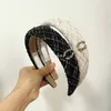 ヴィンテージの格子縞のデザイナーヘッドバンドレトロヘアバンドヘッドフープスポネージヘッドウェアヘアヘアアクセサリー