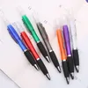 wholesale Mini Portable Sprayer Disinfection Pen Metal Clip Empty Tube Refillable Perfume Alcohol Hand Sanitizer Spray Gel Pens For Gift 6 Colors