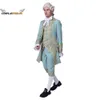 17th Century British Mens Gentleman Cosplay Suit Victorian Renaissance Tudor Outfit Marie Antoinette Costume Men's Rococo Outfit