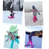 Other Sporting Goods Ski Suit Women Warm Windproof Snowboard Snowsuit Jacket Pants Fashion Print Waterproof Set For 231017