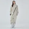 Inne artykuły sportowe 2023 Zestaw narciarski Kobiety Mężczyzn kombinezonu kombinezon na narciarnię na snowboardu na zewnątrz Snowe Snow Snow Clothing Windproof Waterproof Waterproof 231017