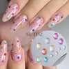 Nail Art Decorations Dreamy Color Bubbles Beads Clear Flatback Bead Decor Iridescent Rhinestones Crystal Jewelry DIY Manicure Accessory 12GRYZ 231017