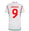 2023 Wales Men Soccer Jerseys Bale Wilson Allen Ramsey Johnsin 22 23 World National Puchar Rodon Vokes Home Football Shirts Dorosy Kids Kit Mundurs S-4xl 66