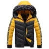 Men's Down Parkas Men Hooded Winter Jackets with Headphones Warm Fashion Male Coats Outdoor Windproof 5XL 231017