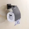 Conjunto acessório de banho preto bronze papel enrolador caixa toalheiro europeu aço inoxidável suporte de vaso sanitário montagem na parede acessórios do banheiro