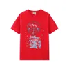 Galerilerin Tasarımcısı Tees Tişörtleri Lüks Moda Tişörtleri Erkek Kadın Tees Marka Kısa Kollu Hip Hop Sokak Giyim Üstleri Giyim Giysileri D-15 Boyut XS-XL
