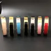 Designer 12MM armband voor dames Dames Titanium staal Modearmband met 3 kleuren Luxe sieraden 258w