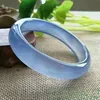 Bracelet de glace Bracelet Agate Bracelet Natural Blue Marble 241U