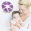 母乳パッド2PCS再利用可能な乳房療法パッドジェル看護用のコールドコンプレス母乳育児ジェルパッドマッサージャーブラ231012