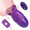 Adult Toys Doubl Jump Egg Sex Set Tongue Oral Licking Vibrator USB Vibrating Gspot Vagina Massage Clitoris Stimulator Intimate 231017