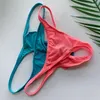 Underpants Brand Men's Underwear Ultra-thin Ice Silk Male Briefs Sexy Transparent Low Waist Seamless Solid Color Bikini