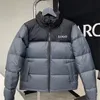 Crianças para baixo casaco marca designer crianças jaqueta de inverno menino menina ao ar livre quente parka preto bordado carta impressão roupas outwear blusão