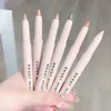 Sombra para os olhos Sombra para os olhos Deitado Silkworm Highlighter Pen Coreano Olhos Maquiagem Matte White Pearl Highgloss Brightening Glitter Eyeshadow Stick 231016