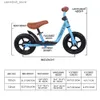Bikes Ride-Ons JOYSTAR 10"/12" Vélo d'équilibre pour enfants pour filles garçons Bicycel avec repose-pieds hauteur de siège réglable noir/bleu/vert/rose Q231018