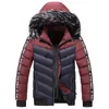 Men's Down Parkas Men Hooded Winter Jackets with Headphones Warm Fashion Male Coats Outdoor Windproof 5XL 231017