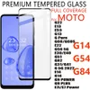 Högkvalitet Hög aluminium Full täckning Tempererad glasskärmskydd för Moto Motorola G Play G Power 2024 G14 G54 G84 G22 G13 GPURE G60 G51 G82 G31 G41