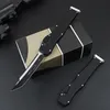 US-TU150 Knife Black Self Defense Tactical Elmax Blade T6-Aluminum Handle EDC Outdoor Camping Hunt Tools 184-10S Knives