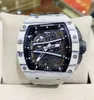 Herren Quarz-Armbanduhr Swiss RM Armbanduhr RM061 Armbanduhren Serie limitiert auf 150 Manual Hollow Rm061 Runway Ntpt White BPTN