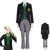 Cosplay anime Black Butler Kuroshitsuji Devlet Okulu Serisi Herman Greenhill Cosplay Kostüm Üniforması Cadılar Bayramı Sahne Performans Takım