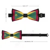 Cravates d'arc Polyester Grenade Drapeau Bowtie pour hommes Mode Casual Hommes Cravate Cravate Costumes de fête de mariage Cravate