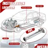 Регулируемый комплект преобразователя выхлопной трубы автомобиля 2,5 из нержавеющей стали для 92-95 Honda Civic Del Sol 90-02 Accord B/D/H/K/F Series Pqy-Egr15