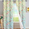 Curtain Elegant Appearance Female Novel Styles High Quality Drape Silky Touch Fabric Bedroom Living Room Apartment Custom Curtains