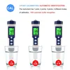 Misuratori PH Tester della qualità dell'acqua 5 in 1 Misuratore digitale TDS/EC/PH/Salinità/Temperatura per piscine Acquari Rilevatore della qualità dell'acqua 231017