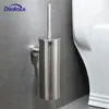 Toilet Brushes Holders DOOKOLE Toilet Brush SUS304 Stainless Steel Wall Mount for Bathroom Storage Modern Style Brushed Finished 231013