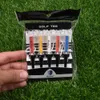 Golf Tees 79mm 90mm 5st Set Golf med Original Package Plastic Step Down Ball Tee Holder Local Ret Training Practice Tees 231017