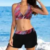 Maillots de bain pour femmes Maillots de bain pour femmes Maillots de bain Débardeur Maillots de bain avec short et soutien-gorge athlétique