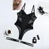 Ensemble sexy MIRABELLE Lingerie pour femmes Body dentelle Body sous-vêtements pornographiques voir à travers exotique s tenue de sexe sans entrejambe 231017