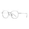 Lunettes de soleil femmes pur titane lunettes optiques cadre avec recette lunettes de haute qualité lunettes féminines pour femme lunettes