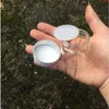 47 * 50 * 34mm 50 ml bouteilles en verre bouchon à vis en aluminium bouchon en silicone scellant les pots vides conteneurs 12pcsbonne quantité Lximj