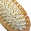 Cheap Price Natural Wooden Brush Healthy Care Massage Wood Hair Combs Antistatic Detangling Airbag Hairbrush Hair Styling Tool TH1195