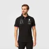 Wersja drużynowa męskiej Thirt Wersja F1 Formuła pierwsza wyścigowa koszulka z krótkim rękawem koszulka polo lapel Lapel Lewis Hamilton Working Tshirt162N